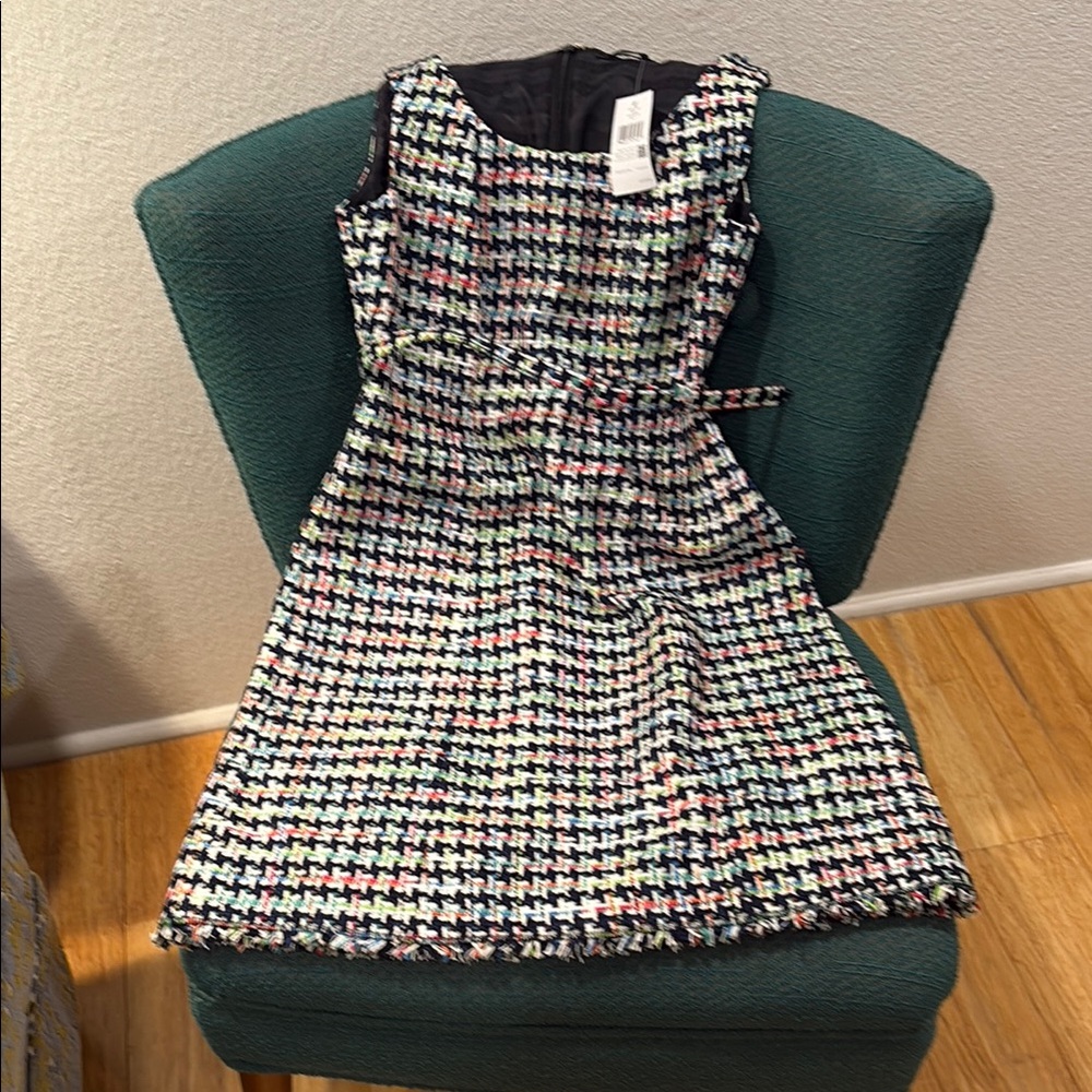 Kate Spade multi-color Jackie O inspired A-line Dress